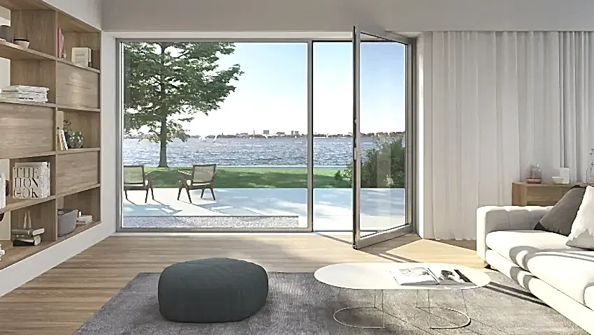 Schüco Eşiksiz Teras Kapısı